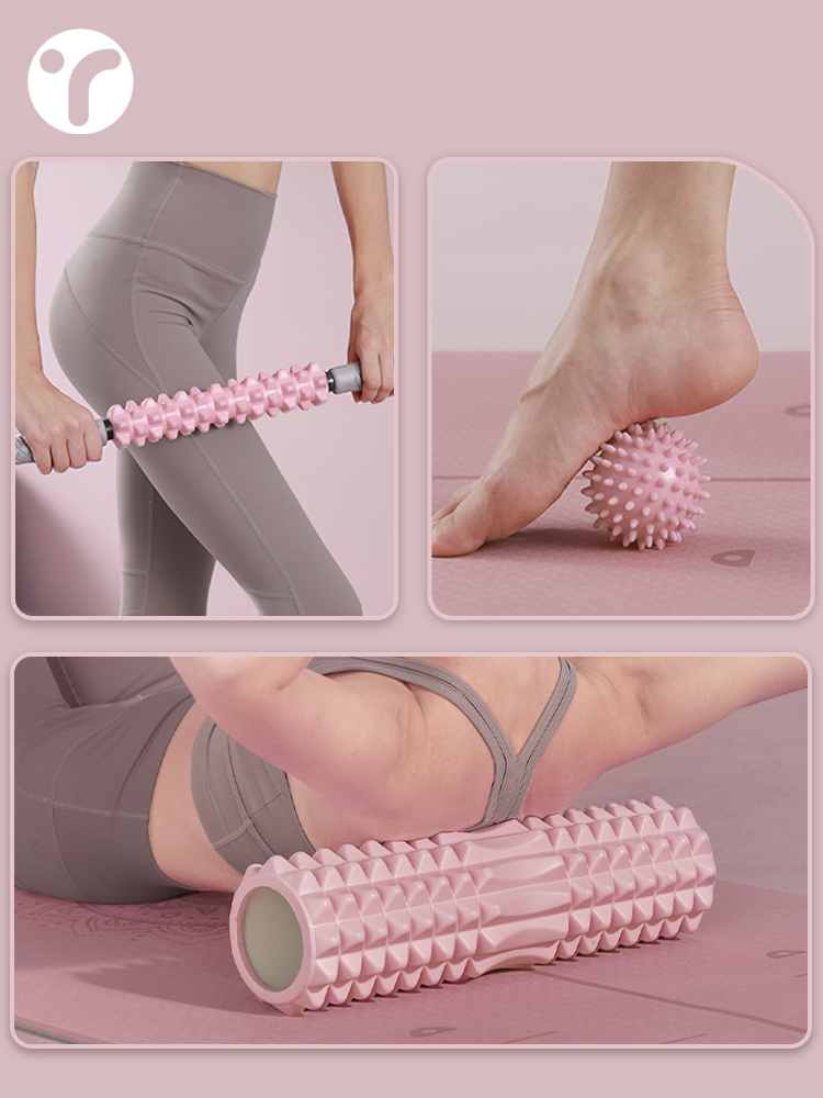 Yoga Fitness Roller - Rolo de Massagem em Espuma Sólida