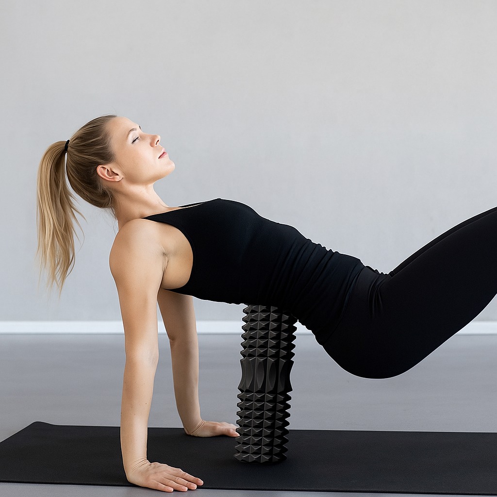 Yoga Fitness Roller - Rolo de Espuma EVA de Alta