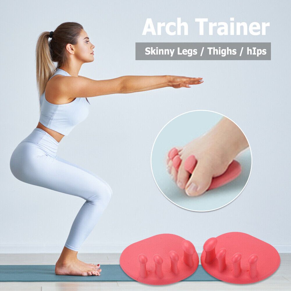 Yoga Fitness Toes Arch - 1 par portátil yoga fitness arco
