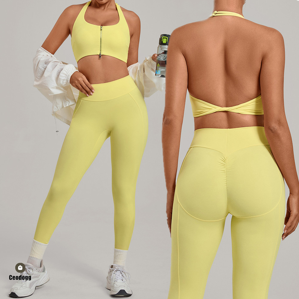 Yoga Fitness Power Yoga - Conjunto de Yoga Feminino 2 Peças