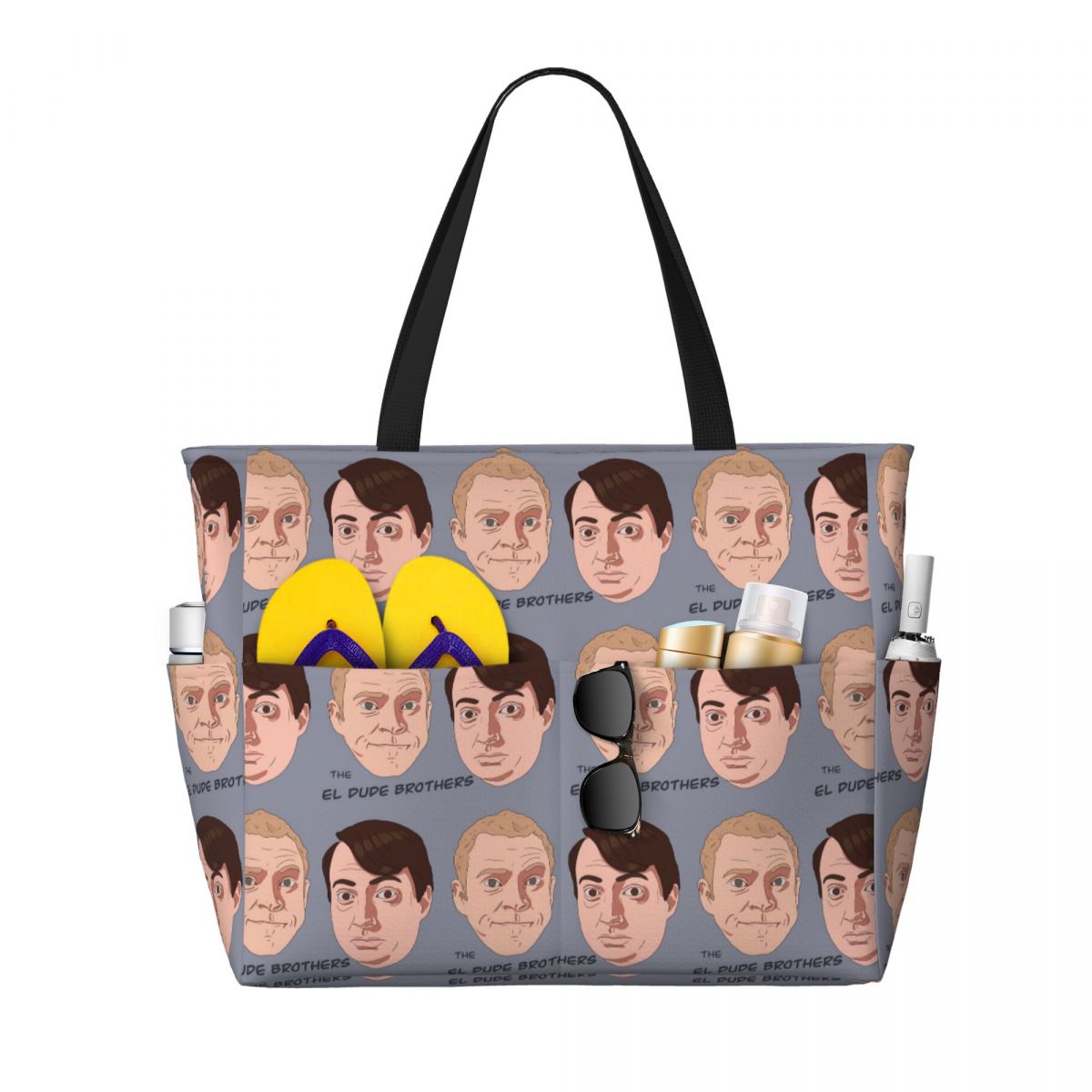 Yoga Fitness Dude - Bolsa de praia Peep Show Mark