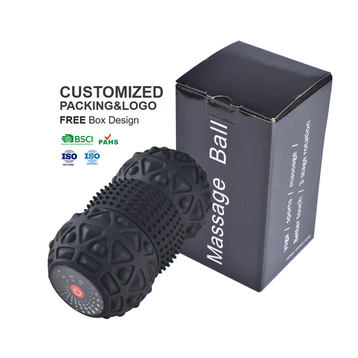 Yoga Fitness Roller - Bola de Massagem Elétrica para Fitness,
