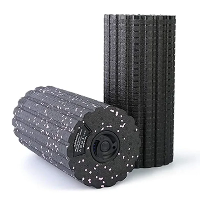 Yoga Fitness Roller - Espuma de massagem elétrica vibratória de