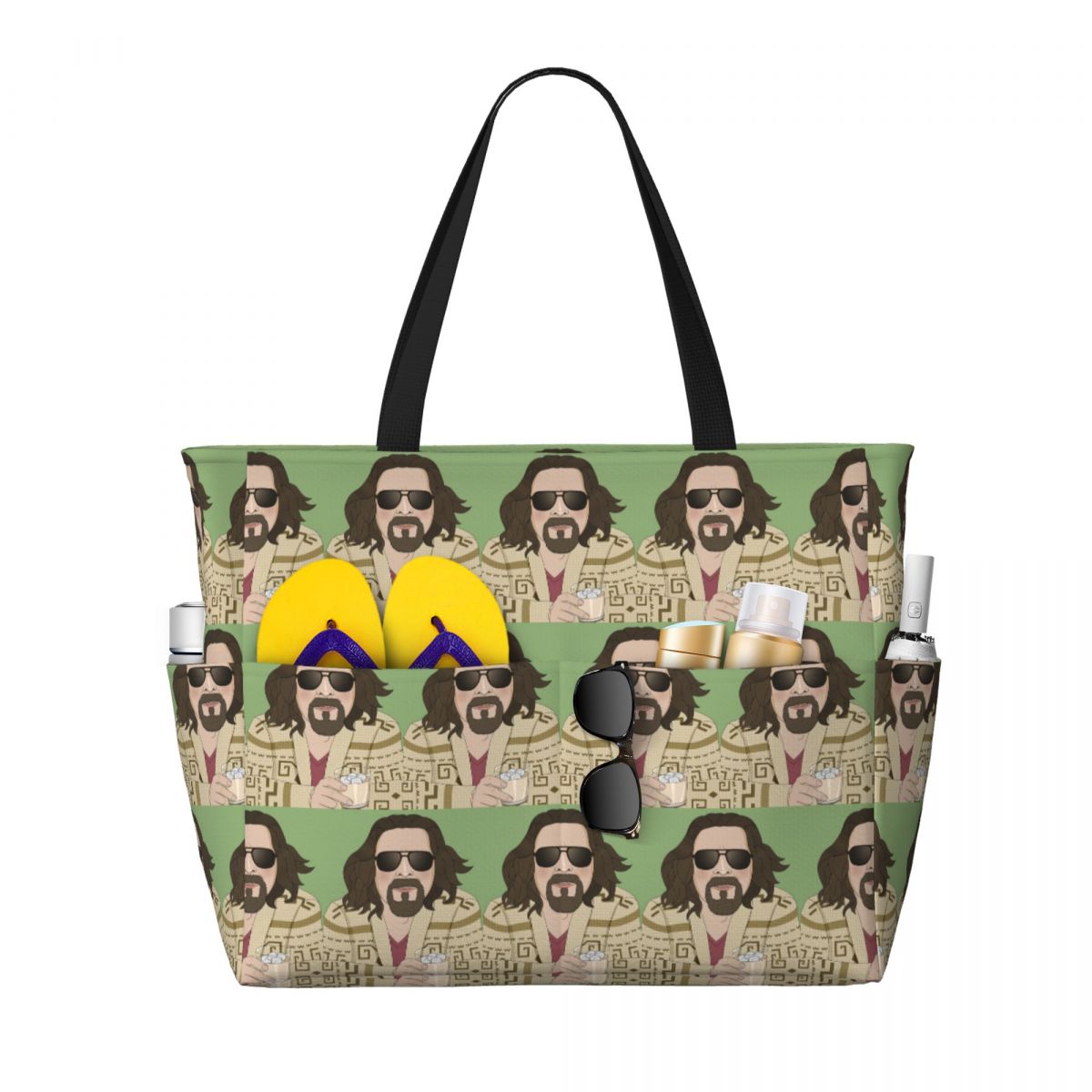 Yoga Fitness Dude - The Dude- The Big Lebowski Beach