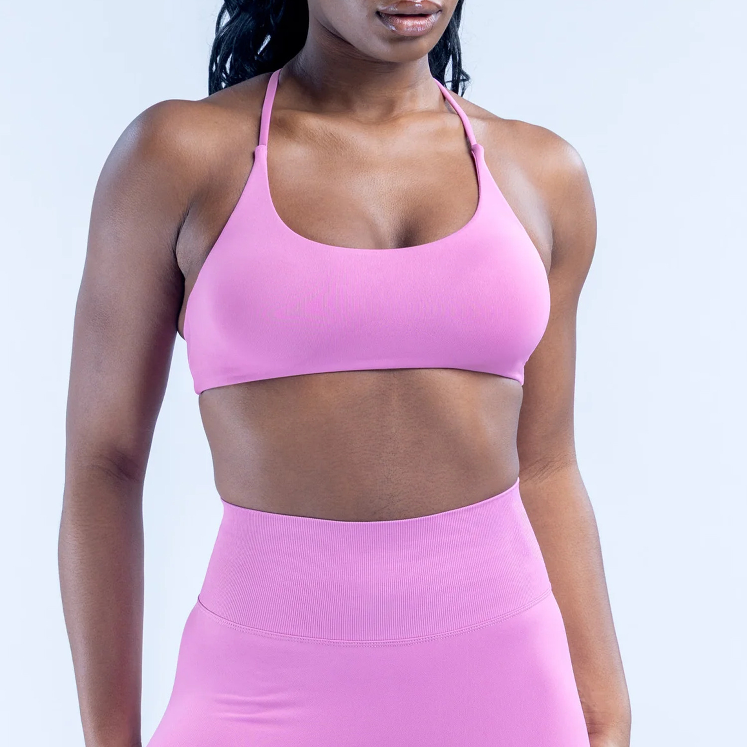 Yoga Fitness Body - Sutiã Esportivo Sem Costura LOGO com