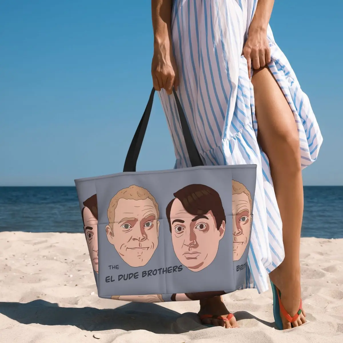 Yoga Fitness Dude - Bolsa de praia Peep Show Mark