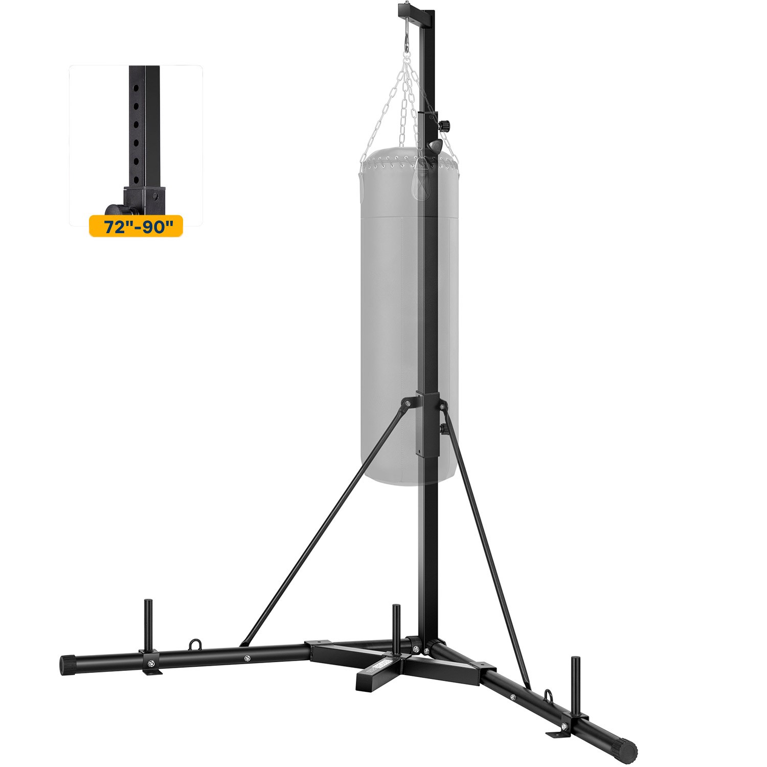 Boxing Punching Bag - Suporte para Saco de Pancadas Reforçado