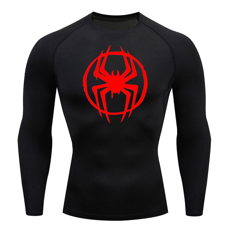 Yoga Fitness Brand - Rashguard Compressão Camisa para Homens, Boxe,