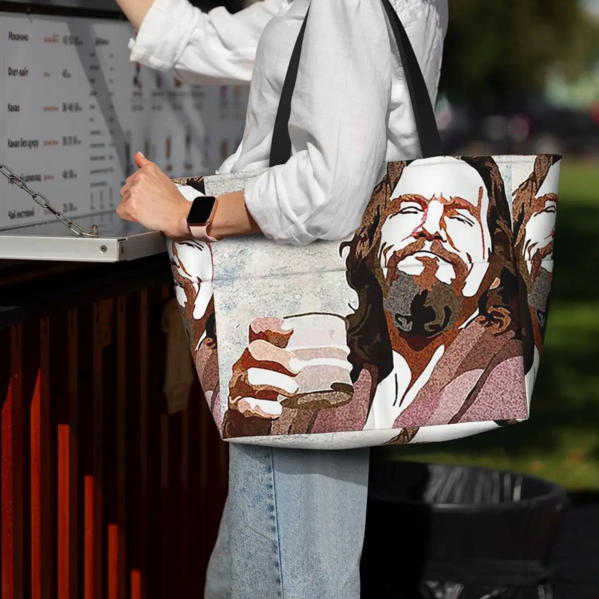 Bolsa grande Lebowski Dude Por - Yoga Fitness Dude avaliação e preço