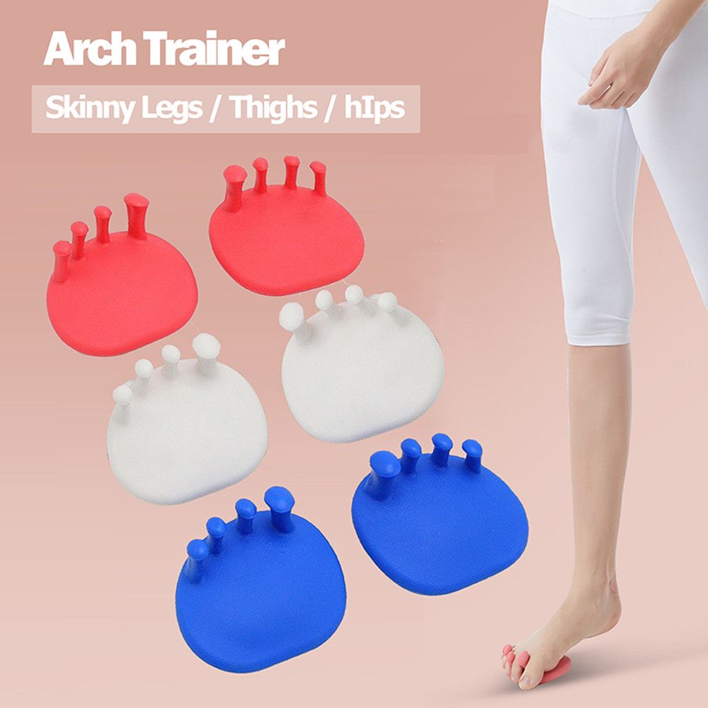 1 par portátil yoga fitness ar - Yoga Fitness Toes Arch avaliação e preço