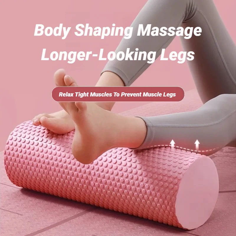 Rolo de Espuma Texturizada EVA - Yoga Fitness Roller avaliação e preço
