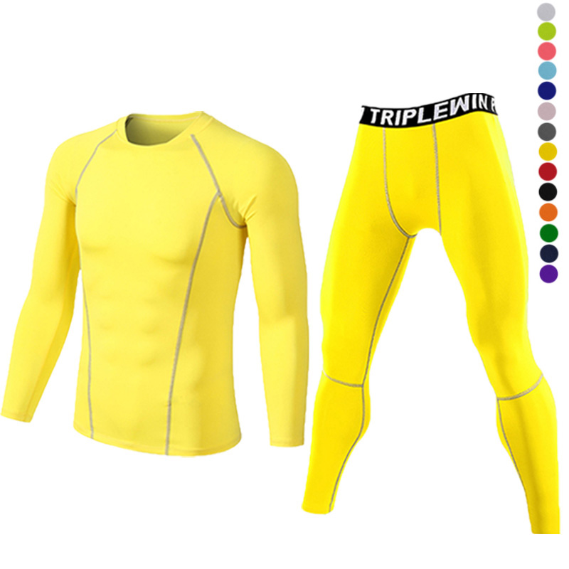 Fatos de treino de manga compr - Yoga Fitness Kit avaliação e preço