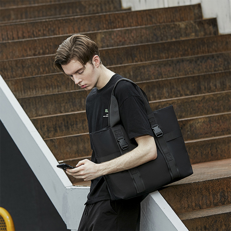 Bolsa tote masculina de grande - Yoga Fitness Class avaliação e preço