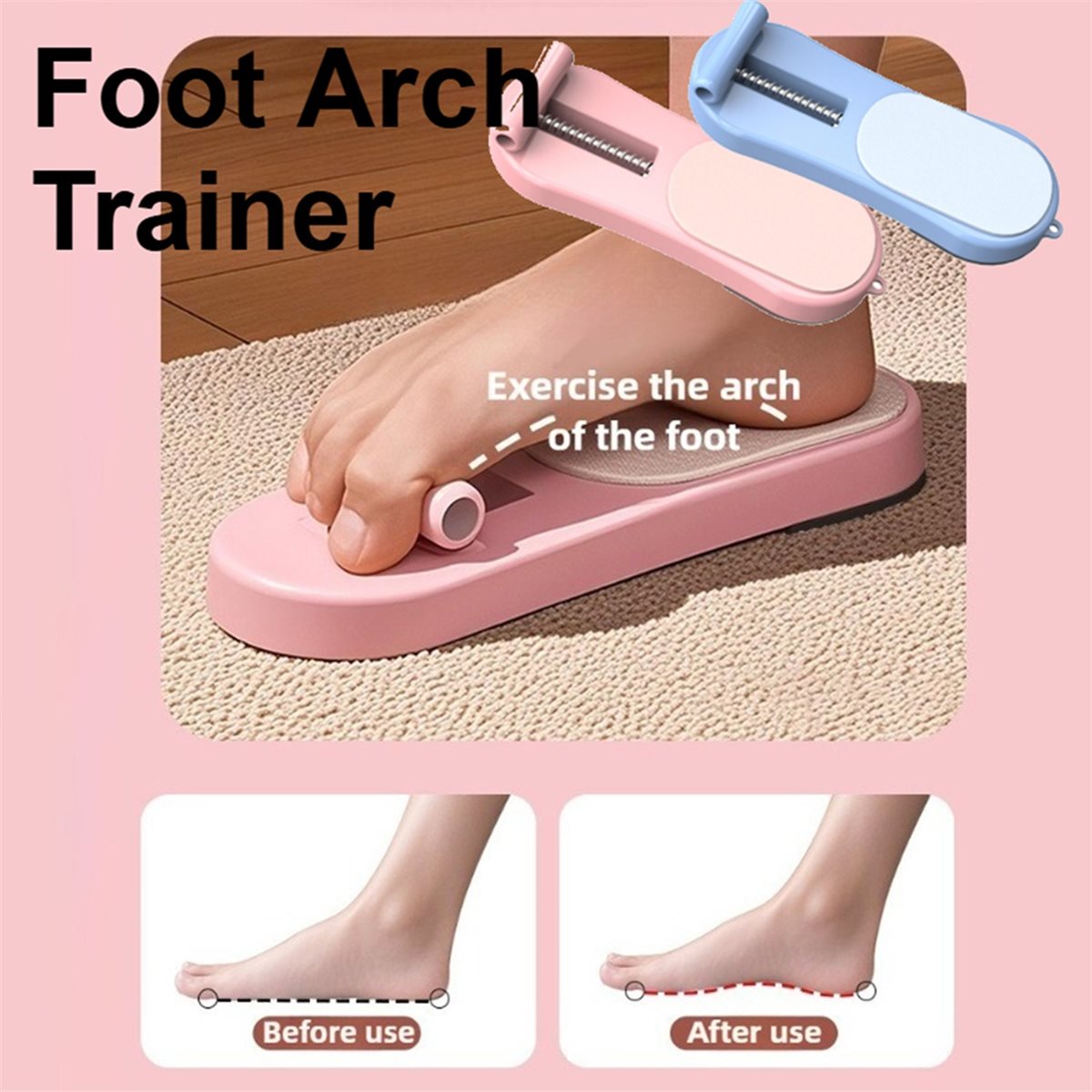[NOVO] Treinador de Arco de Pé - Yoga Fitness Toes Arch avaliação e preço