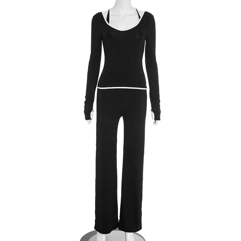Fatos de treino femininos cor  - Yoga Fitness Kit avaliação e preço