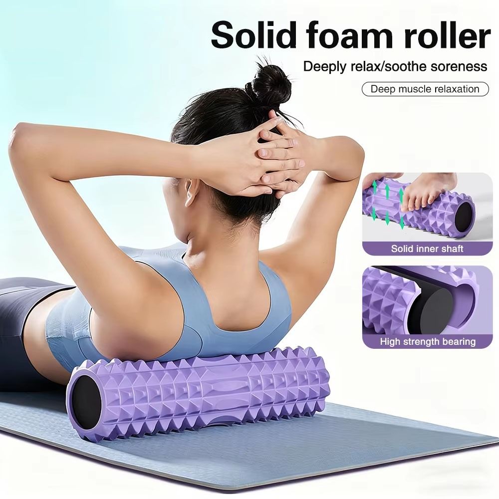 Rolo de Espuma EVA de Alta Den - Yoga Fitness Roller avaliação e preço