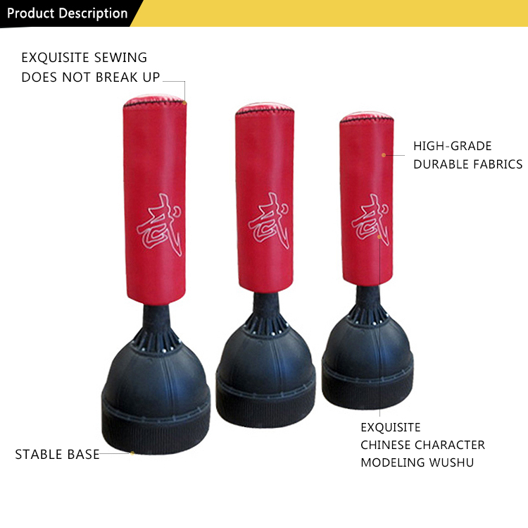 Saco de Pancadas de Chão de Al - Boxing Punching Bag avaliação e preço