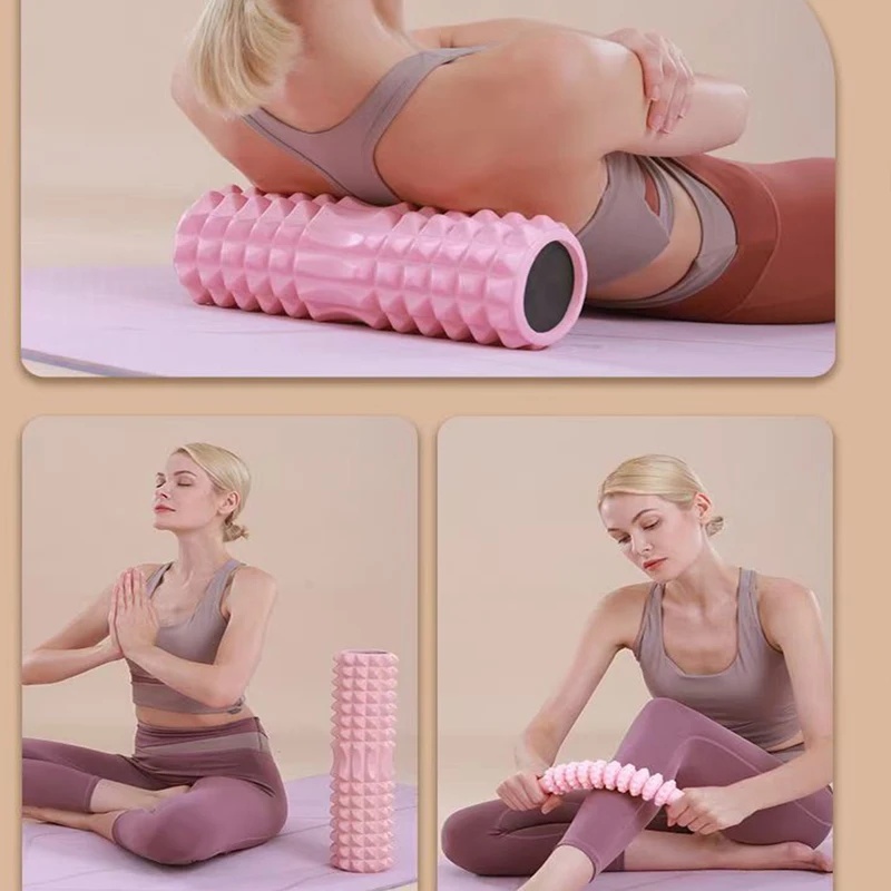 Rolo de Espuma Oco de 45cm com - Yoga Fitness Roller avaliação e preço