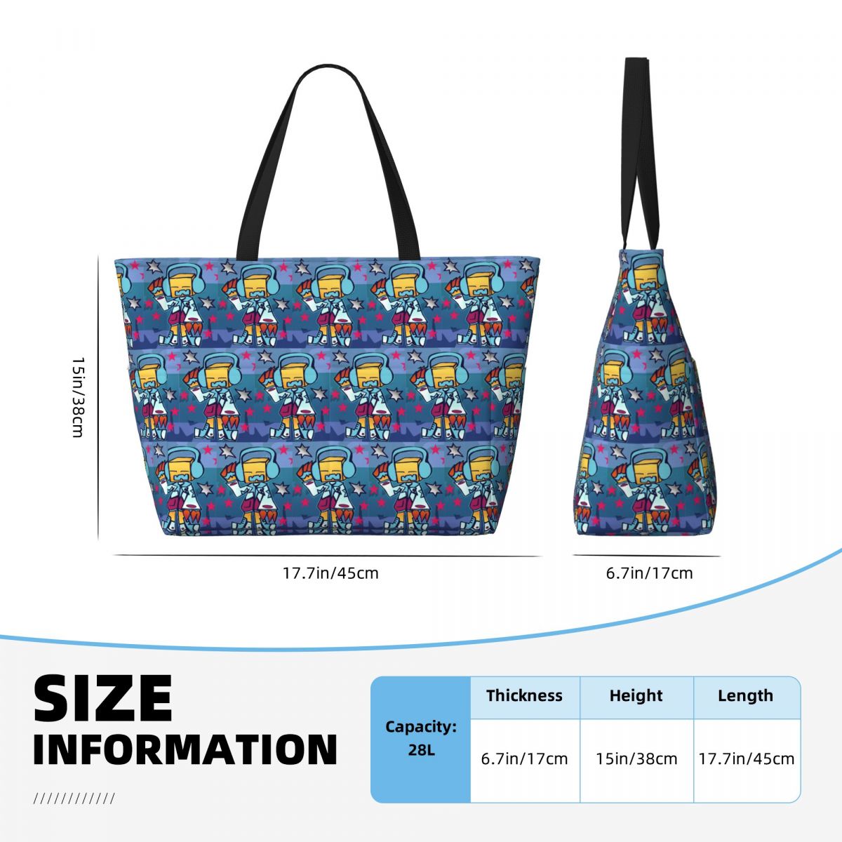 Bolsa tote geométrica para pra - Yoga Fitness Dude avaliação e preço