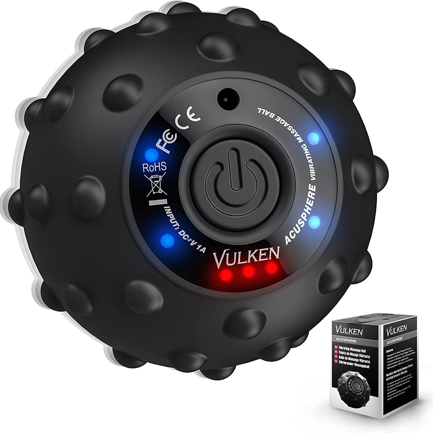 Bola de massagem vibratória de - Yoga Fitness Power Yoga avaliação e preço