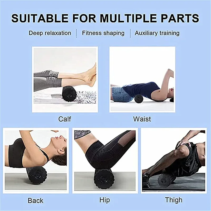 Espuma de massagem elétrica vi - Yoga Fitness Roller avaliação e preço