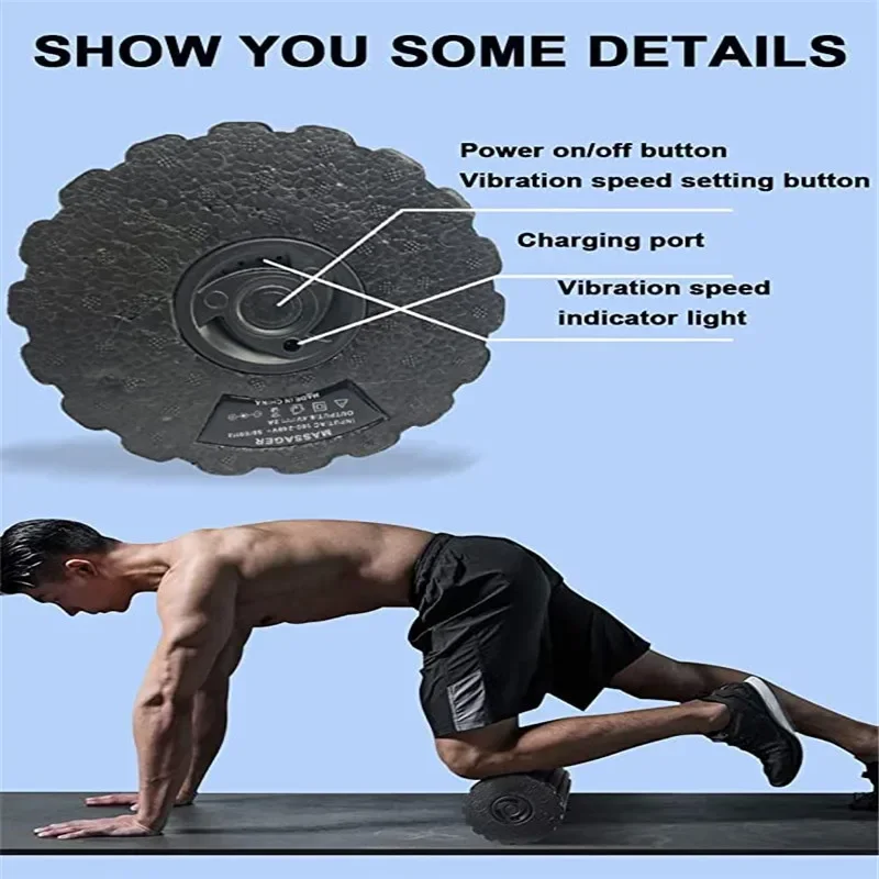 Espuma de massagem elétrica vi - Yoga Fitness Roller avaliação e preço