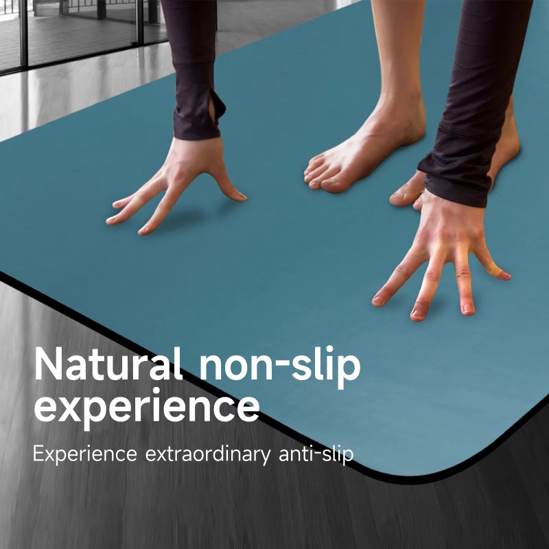 Tapete de ioga antiderrapante  - Yoga Fitness Logo Design avaliação e preço