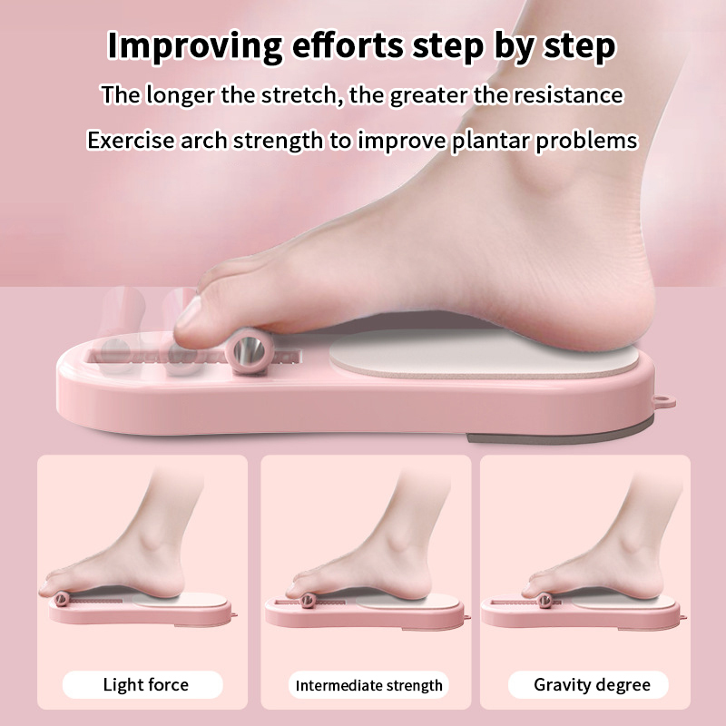 Treinador de arco de pé antide - Yoga Fitness Toes Arch avaliação e preço