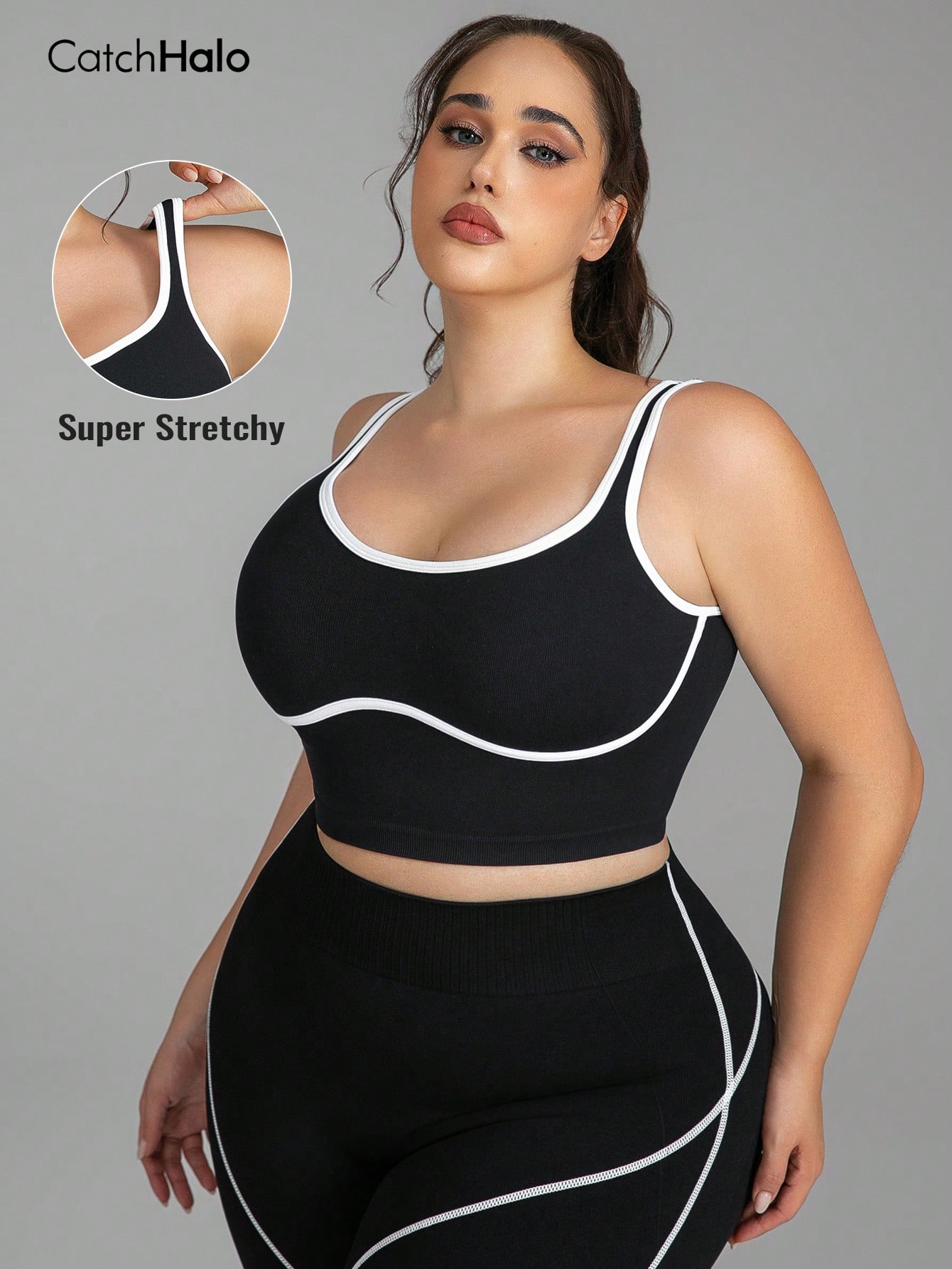 Bralette Plus Size Feminino Se - Yoga Fitness Body avaliação e preço