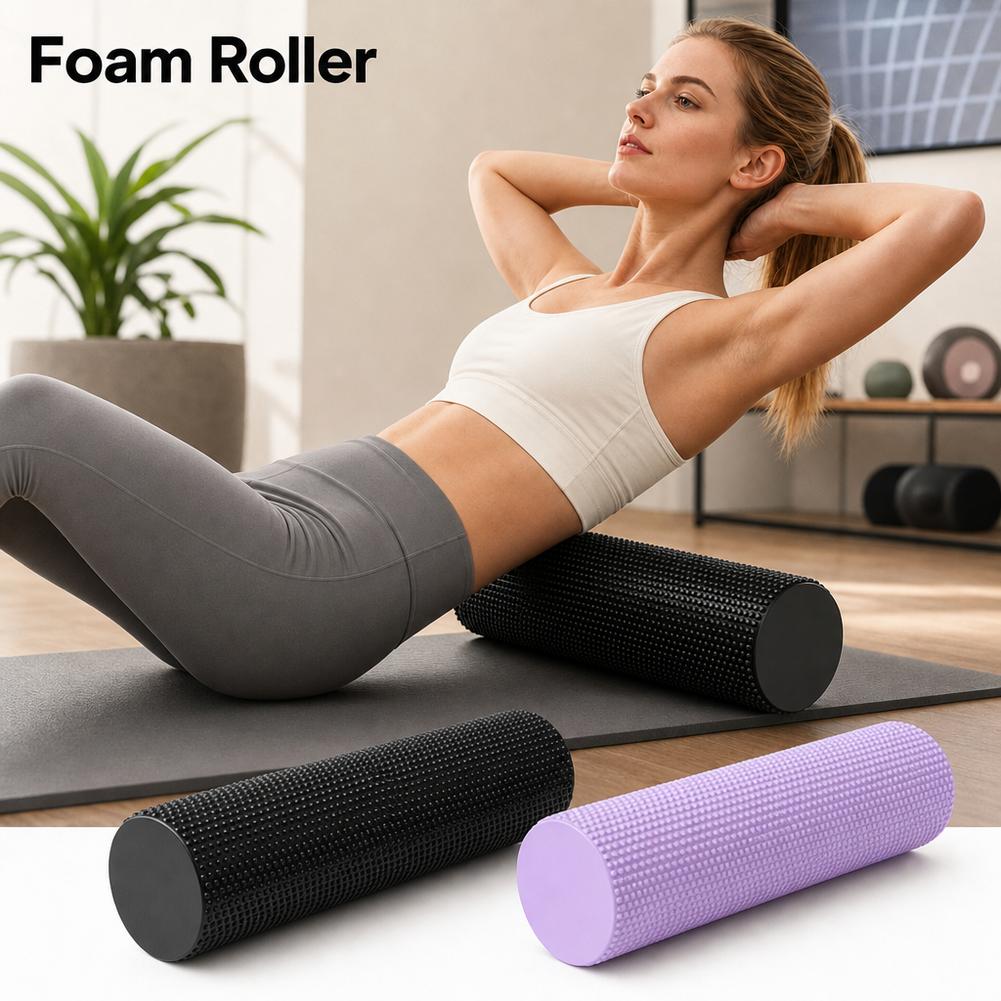 Rolo de Espuma EVA de Alta Den - Yoga Fitness Roller avaliação e preço