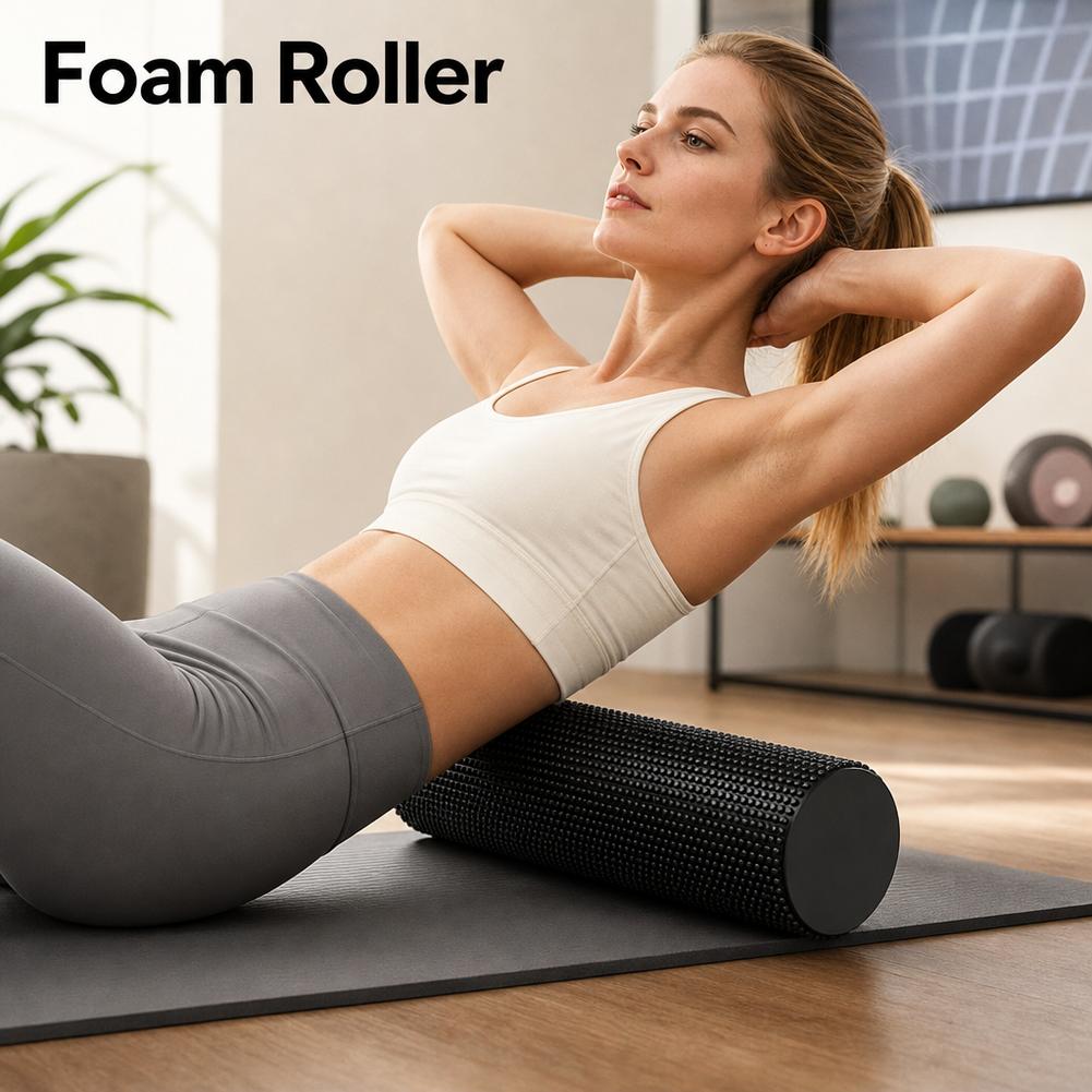 Rolo de Espuma EVA de Alta Den - Yoga Fitness Roller avaliação e preço