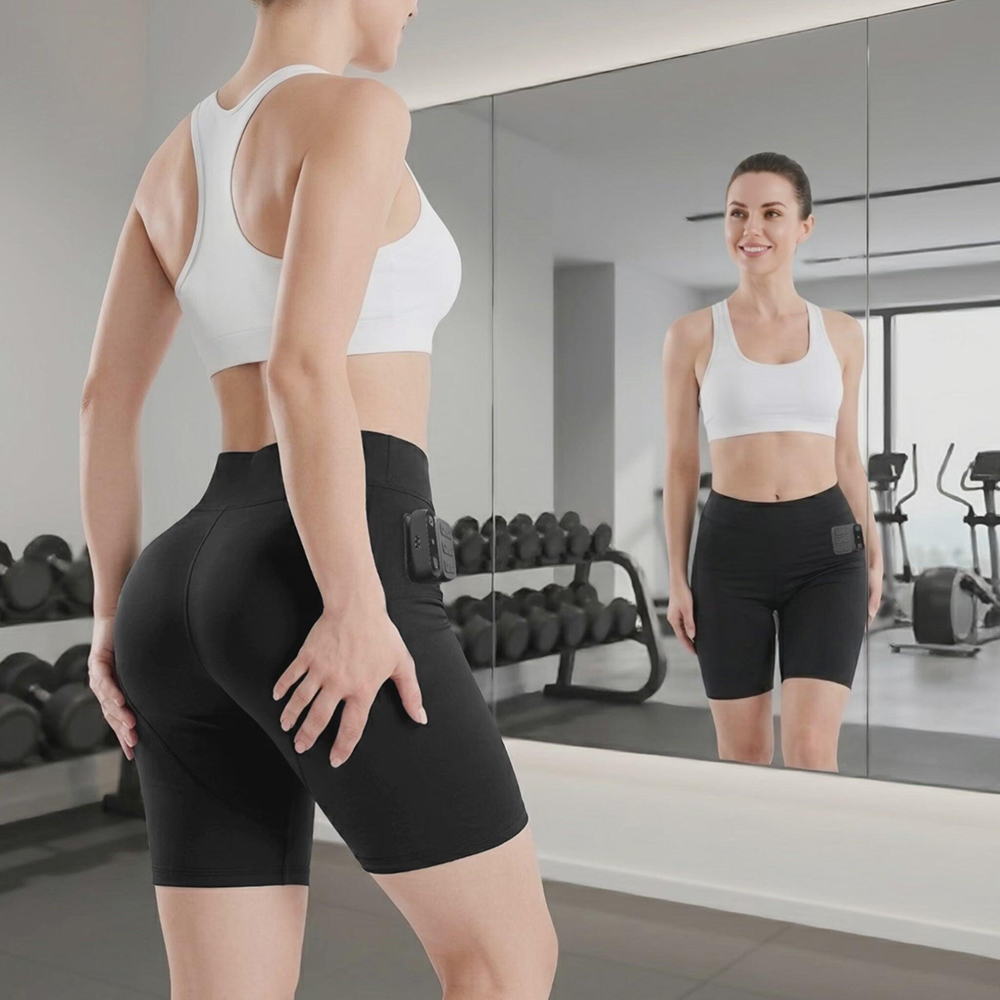 Shorts de Treino EMS: Calças d - Yoga Fitness Power Yoga avaliação e preço