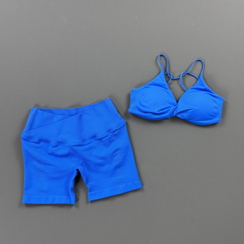 Conjunto de Shorts de Cintura  - Yoga Fitness Kit avaliação e preço