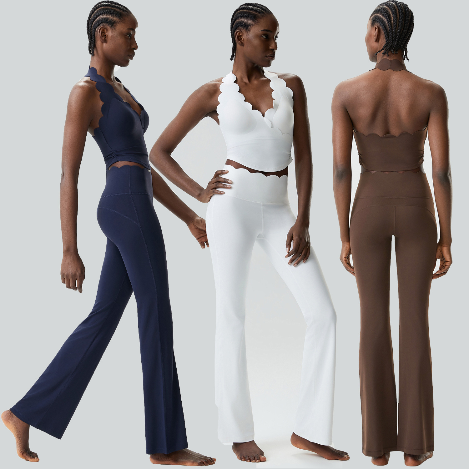 Conjunto de Yoga Feminino em D - Yoga Fitness Kit avaliação e preço