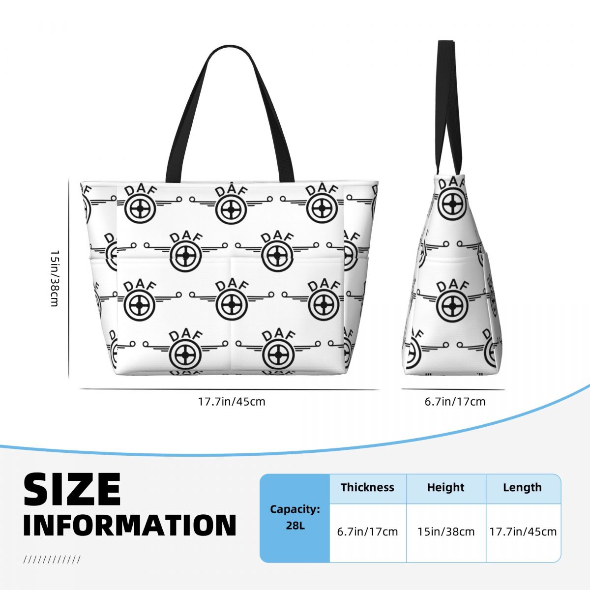 Bolsa tote de praia com design - Yoga Fitness Logo Design avaliação e preço