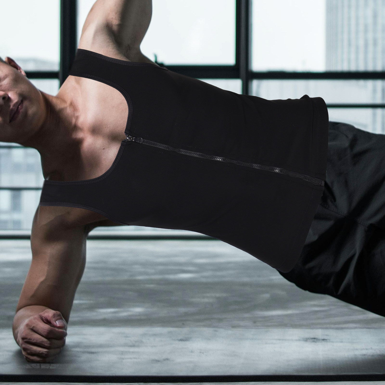 Colete de Compressão Masculino - Yoga Fitness Body avaliação e preço